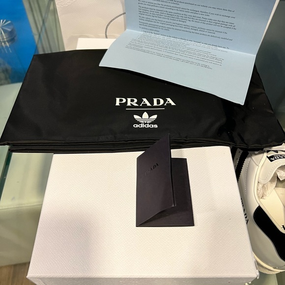 Prada Adidas Superstar White Black - Picture 6 of 9